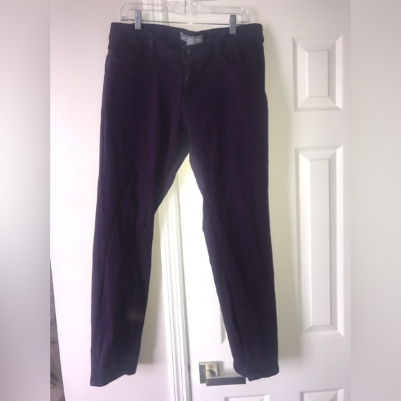 BOOM BOOM plum purple skinny jeans size 16 - Picture 3 of 7